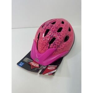 BELL 7063276 Child Pink Prismatic Rally Helmet Age 5-8 Reflectors